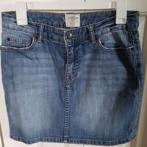 H&M Label of Grades Goods Denim mini sz 6 EU 36